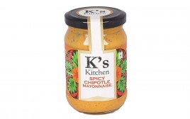K's Kitchen Spicy Chipotle Mayonnaise  Glass Jar  250 grams